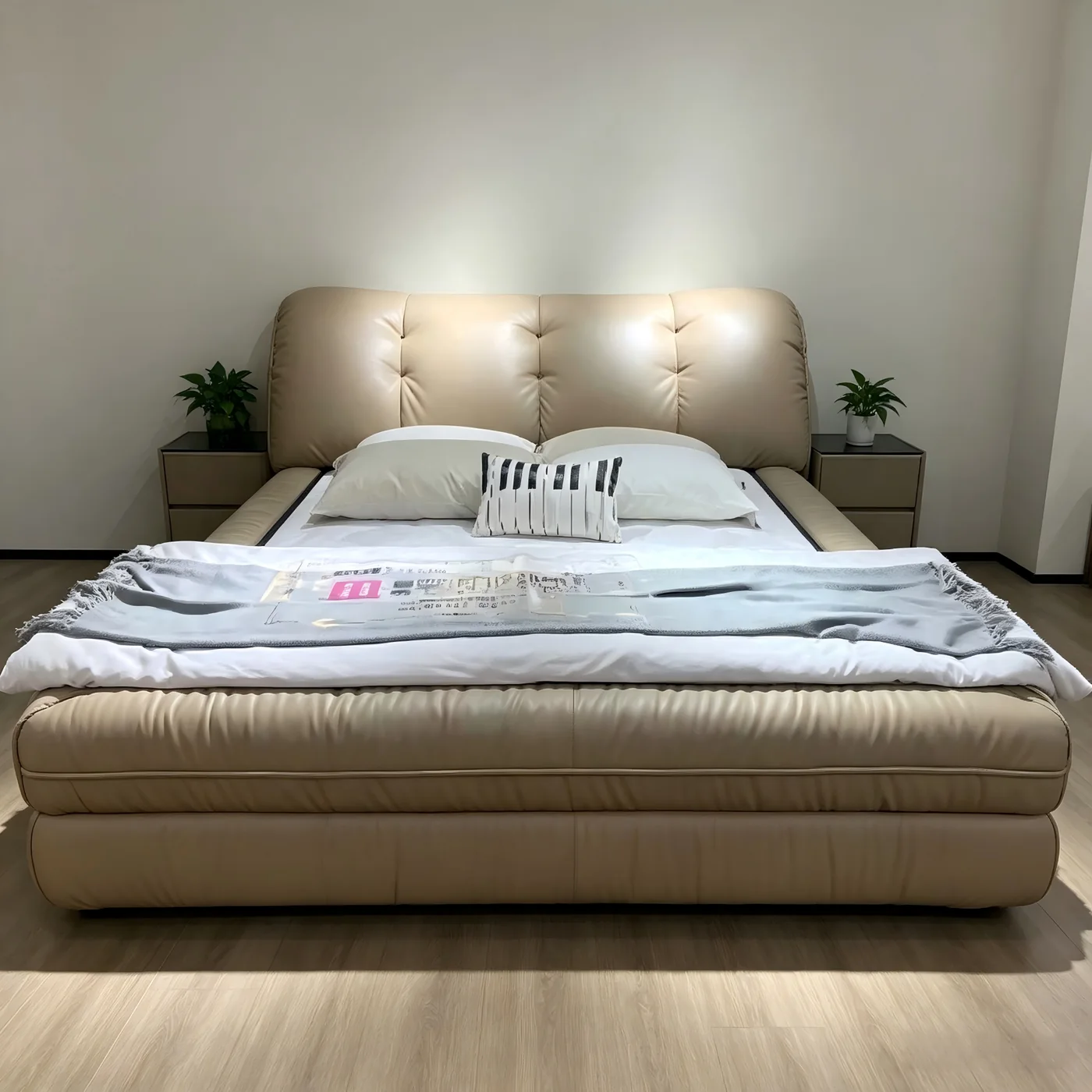 Upholstered Bed 04